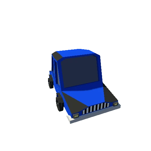 Car-1(Simple city car)-Blue